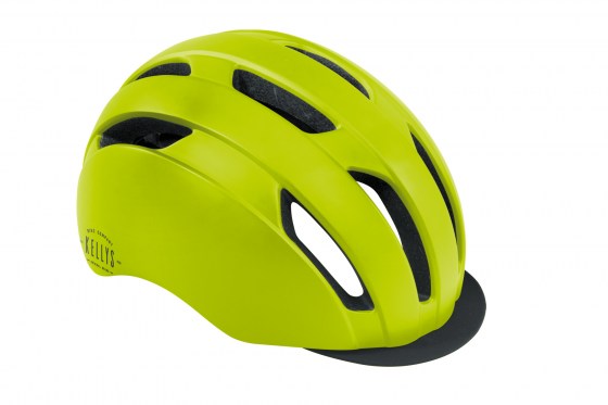 helmet TOWN CAP neon lime